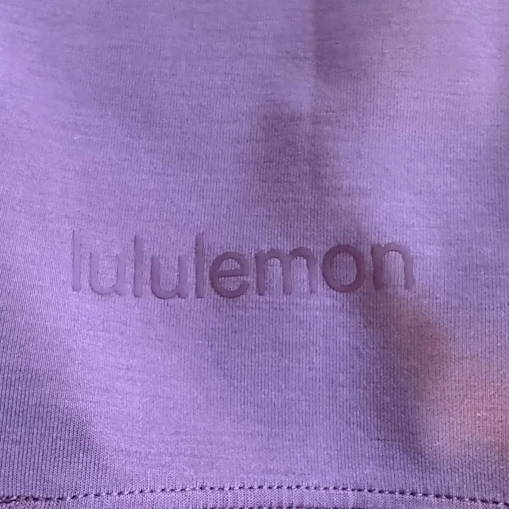 Lululemon Perfectly Oversized Cropped Crew *Softstreme™ Spiced Chai
